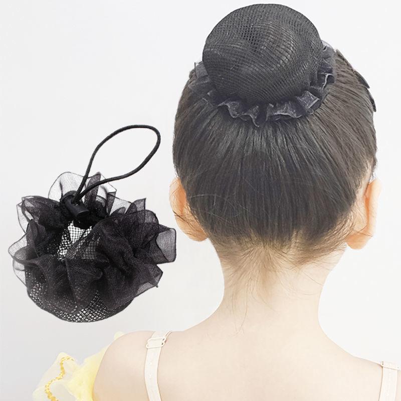 

Бесшовная невидимая сетка для волос с карманом, повязка на голову для девочек, головные уборы для балета и танцев, головной убор, аксессуары для волос, головной убор 10cm