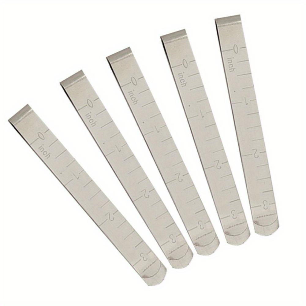 20Pcs Metal Sewing Crimping Clip Stainless Steel Sewing Clips for DIY Clothing Stitching Pinning Marking Quilting Ruler Tool