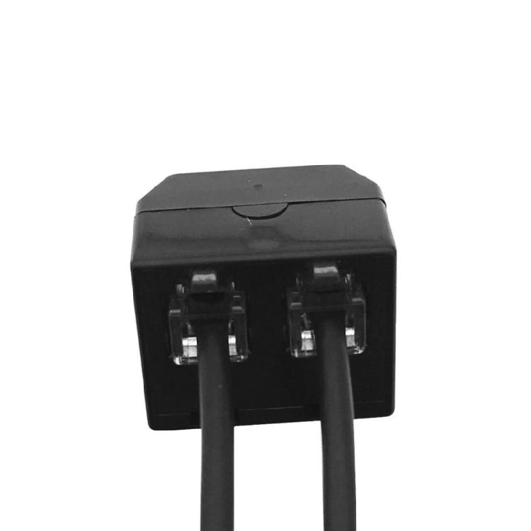 Compactly RJ9 Telephone Training Adapter Y Splitter for Easy Setups and Reliable Connection in Office Environment