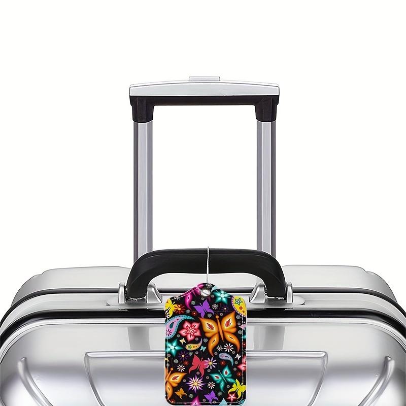 1шт цветные печатные багажные бирки багажные бирки посадочные талоны кожаные наборы — фото 7