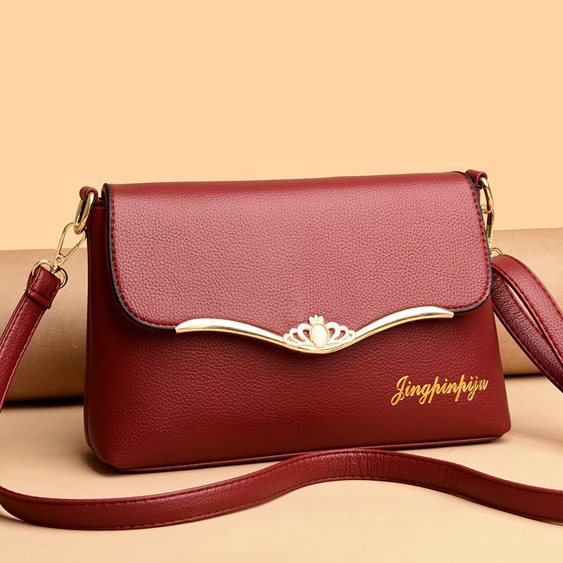 Women'S Trendy Fashion Mini Xiangling Grid Women'S Bag Strip Bag Super Fire Shoulder Messenger Bag Is Now