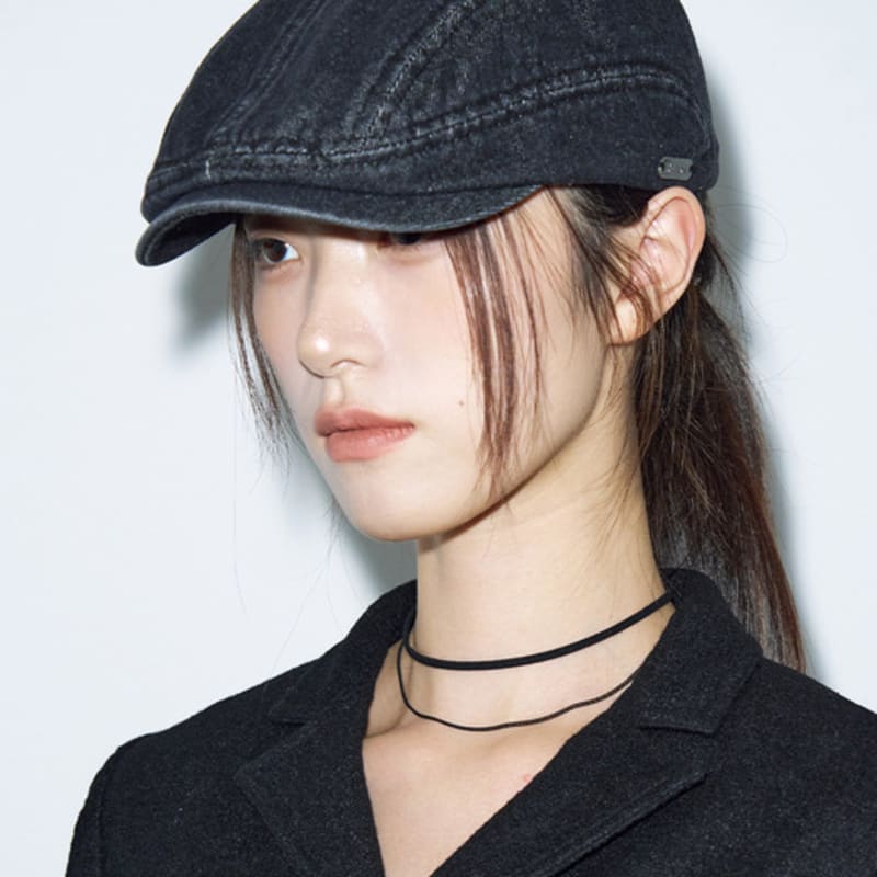 

HELENE PARIS Graver Hunting Cap [Washed Denim] OS