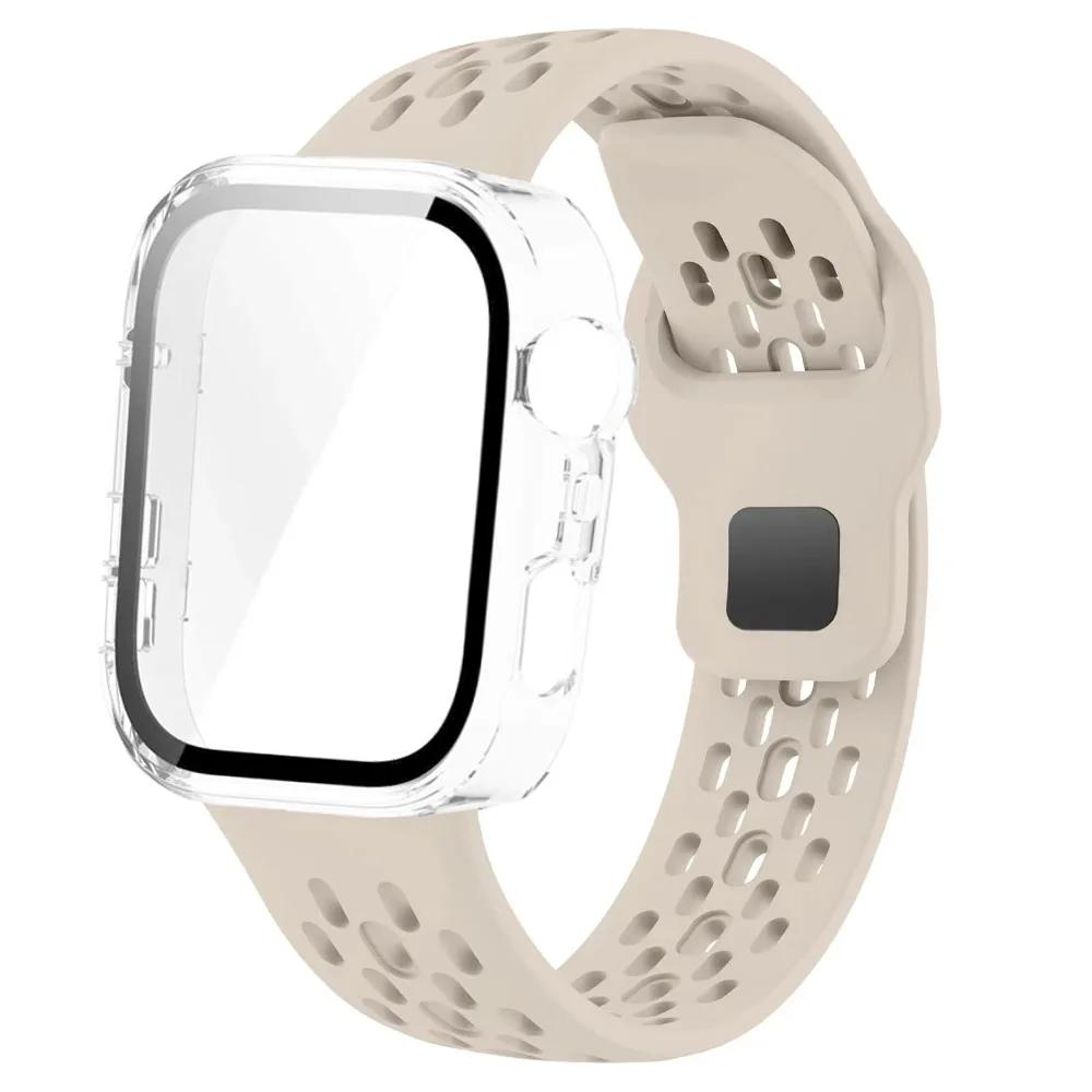 PC-Gehäuse+Silikonband Für Huawei Watch Fit 3 4 4 Pro Displayschutzhülle Armband Für Huawei Watch Fit 4 Pro Vollständige Abdeckung Schale