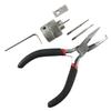 For Honda Ignition Car Lock Pin Removal Extractor Repair Tool Kit Peg Puller Box Ignition Lock Dowel Pin Removal Tool Kit Repair