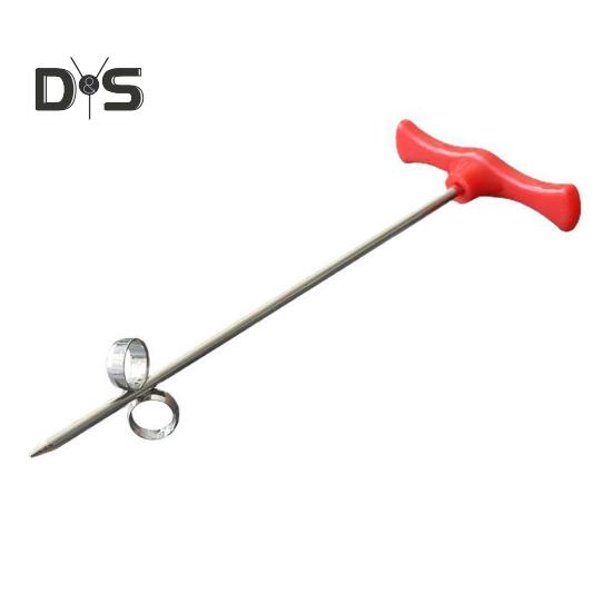 10Pcs Potato Spiral Cutter Fruit And Vegetable Spiral Twist Cutter Stainless Steel Spiral Chips Cutter for Barbecue Picnic Camping