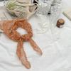 Summer Lace Triangular Scarf Sweet Leaf Scarf for Women Travel Photography Headscarf