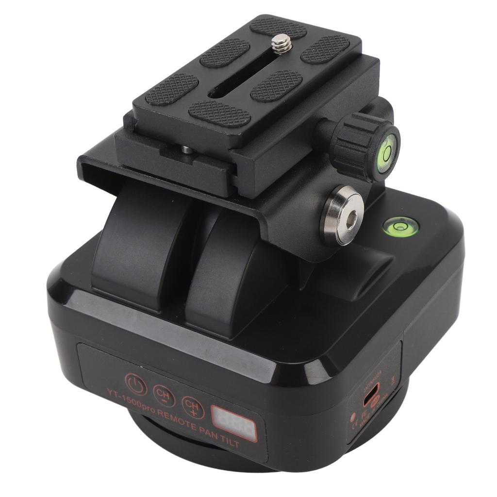YT-1500pro Remote Control Pan Tilt Head 360 Degree Motorized Rotating Panoramic Head for
