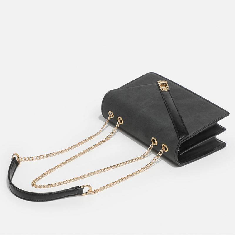 Fashion New Women Shoulder Bags Luxury PU Leather Small Square Bags Simple Flap Chain Crossbody Bags Female Messenger Handbags