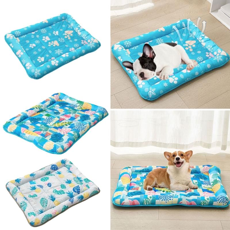 Pet Cooling Bed Large Cats Dog Sleep Bed Indoor Sofa Cats for Indoor Home and Travel