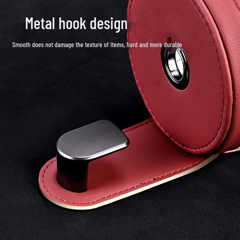 Multifunctional Car Seat Back Hook & Cup Holder for Rear Storage