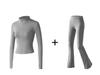 Women's Quick-Dry Zip-Up Sports Jacket with Stand Collar and Long Sleeves for Running and Yoga
