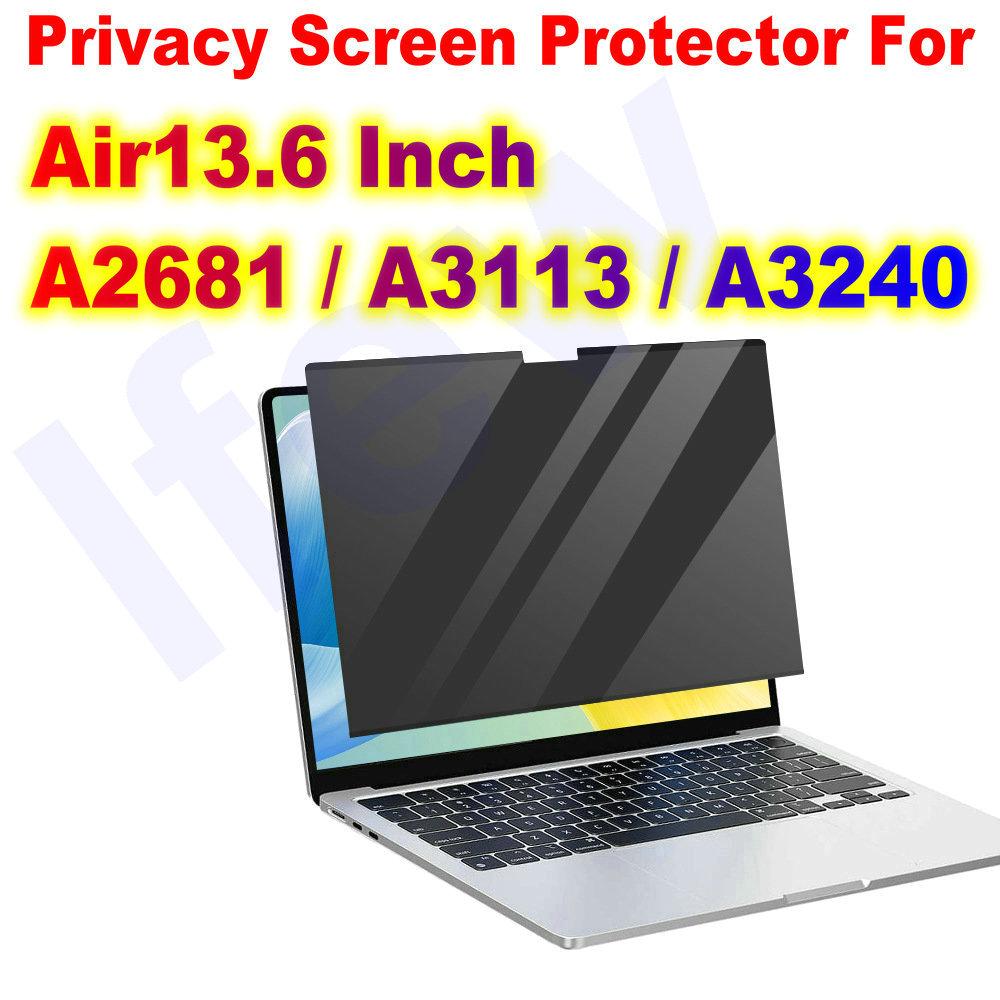 Антишпионский защитный экран для конфиденциальности для монитора Macbook Защитная пленка для конфиденциальности для Macbook Pro 14 M5 2025 Air 13,6 дюйма Фильтр экрана M4 Air13.6 M4 M3 M2