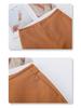 Spring 2025 Women's High-Waist Orange Flared Pants - Slimming, Drapey, Casual Wear