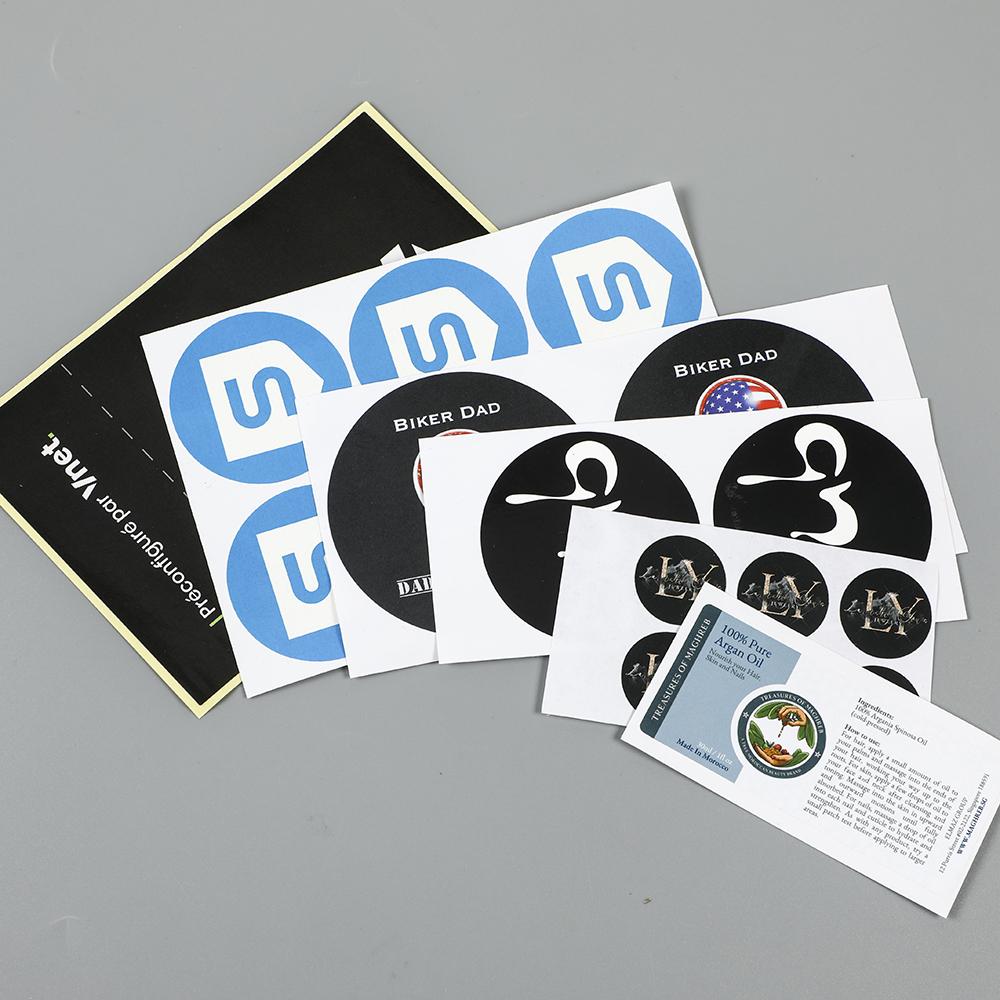 Strong Adhesive High Quality Promotional Custom Waterproof Stickers 1