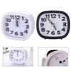 AA Battery Alarm Clock Clock Clock Clocks Operated Silent Bedside Clocks Alarm Battery No Tick Silent Bedside Clocks