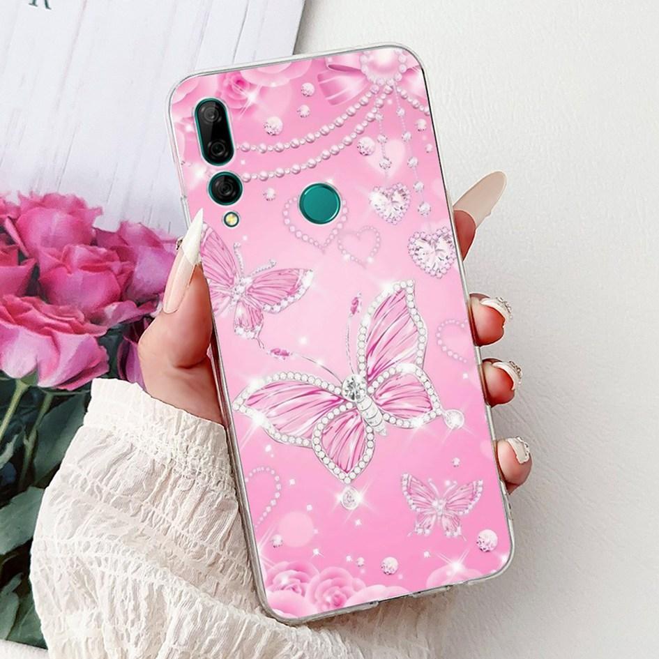 For Huawei Y9 2019 Case Y9 Prime 2019 Cover Cute Cartoon Lion Carp Soft Silicone Phone Covers For Huawei P Smart Z STK-LX1 Shell