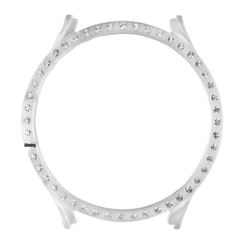 Samsung Galaxy Watch 5/4 Single Row Diamond Hollowed-Out Protective Case