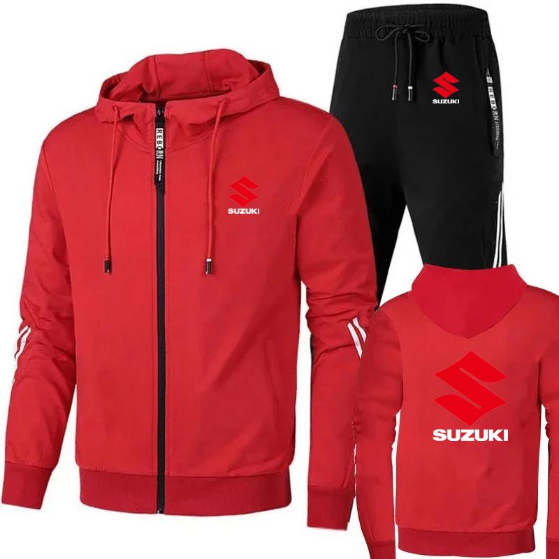 Suzuki Vīriešu Džempera Komplekts ar Kapuci