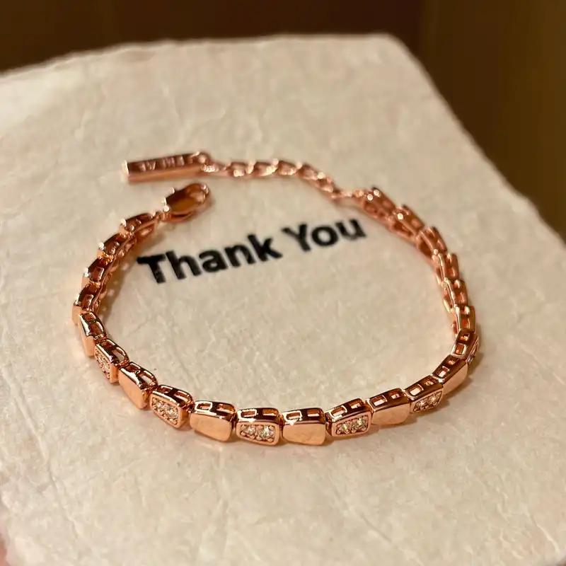 

Snake Bone Bracelet Women s Light Luxury Exquisite Stacking Bracelet Huge Beautiful Bracelet 19CM