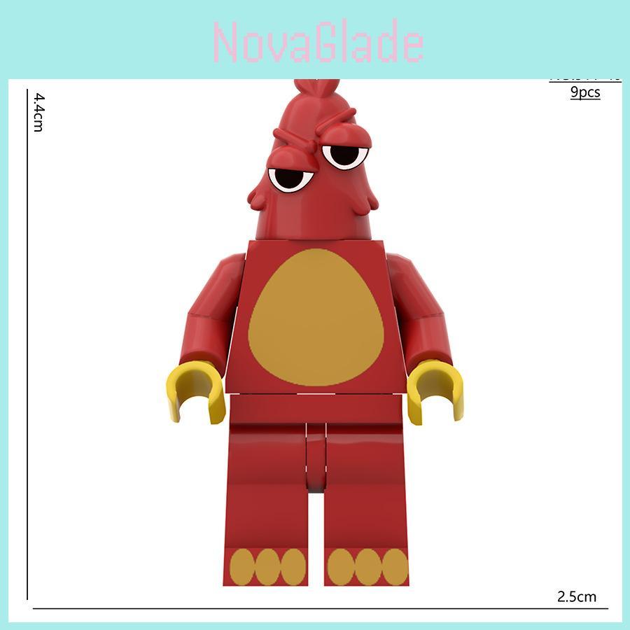 Blocchi da Costruzione Puzzle di Poppy Playtime Con Sviluppo Cerebrale Per Bambini e Collezionisti
