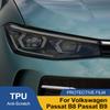 Pellicola Protettiva Fari Auto Nera Fumè Pretagliata Per Volkswagen Passat B8 B9 Station Wagon Antigraffio Pellicola Wrap Vinilica Auto Lucida