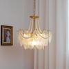 European-Style Postmodern Minimalist Crystal Chandelier for Living Room, Bedroom, or Dining Room