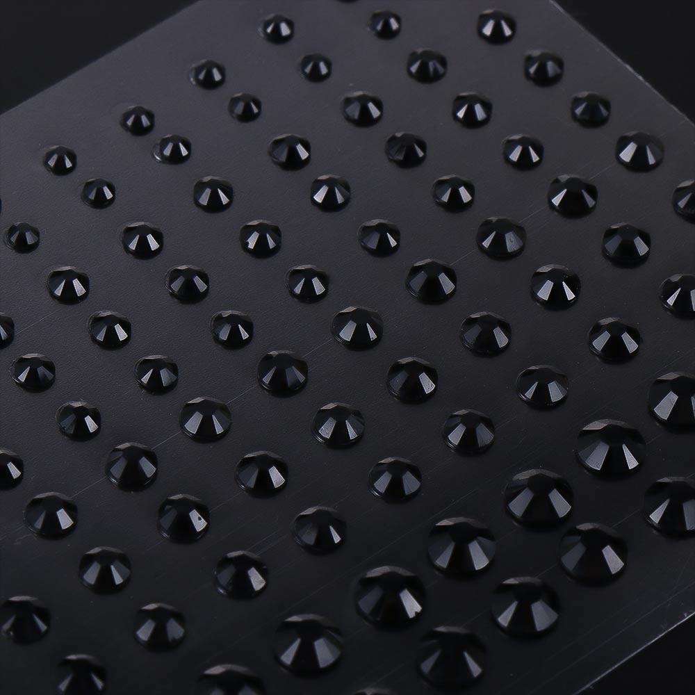 Křišťálový obličej Body Colored Drahostone Stickers Festival Makeup Dekorace Šperky samolepky