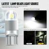 10Pcs 6000K Canbus T10 168 194 W5W Dome License Side Marker LED Light Bulb White