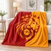 Galatasaray Flanell-Kuscheldecke Weich Warm Gemütlich Für Sofa Bett Innen Haus Schlafzimmer Gebrauch