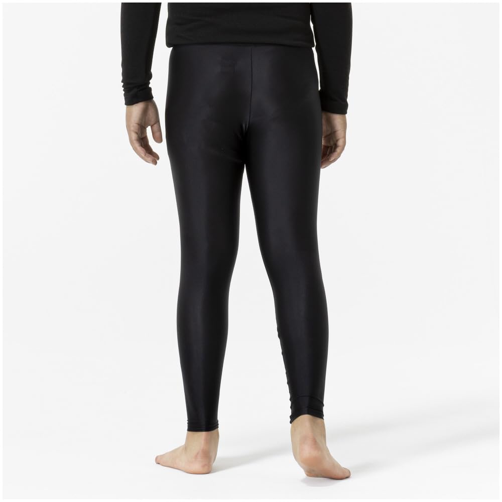 Mizuno Long Size Black Baseball/Softball Tights, 130, Kids,