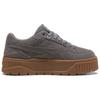 Puma Karmen II Idol Plateau Damen Cool Dunkelgrau Niedrig geschnitten Lifestyle Sneaker 397462-03