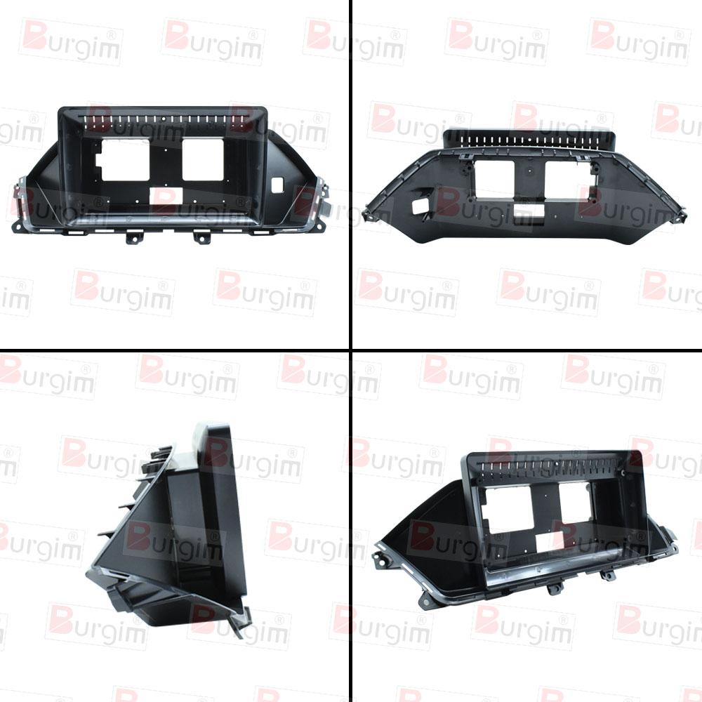 Burgim Car Android Radio Frame For Honda Odyssey RL5 2010-2017 9 inch 2DIN Stereo Panel Fascia 16PIN Harness Wire Power Cable Radio Accessories 4