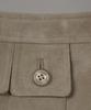 Obeodyupeulleeo Suede Mini Skirt_Ash Gray