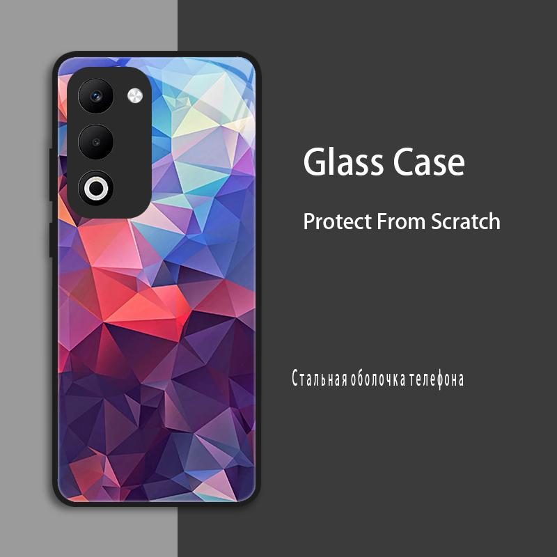 

Для OPPO A5 2025 A5X A5i A5 Pro 5G 4G A5M Глобальный Чехол Крышка Чехол из закаленного стекла Жесткий бампер Для OPPO A5m CPH2727 Защитный чехол OPPO A5X 4G 2025