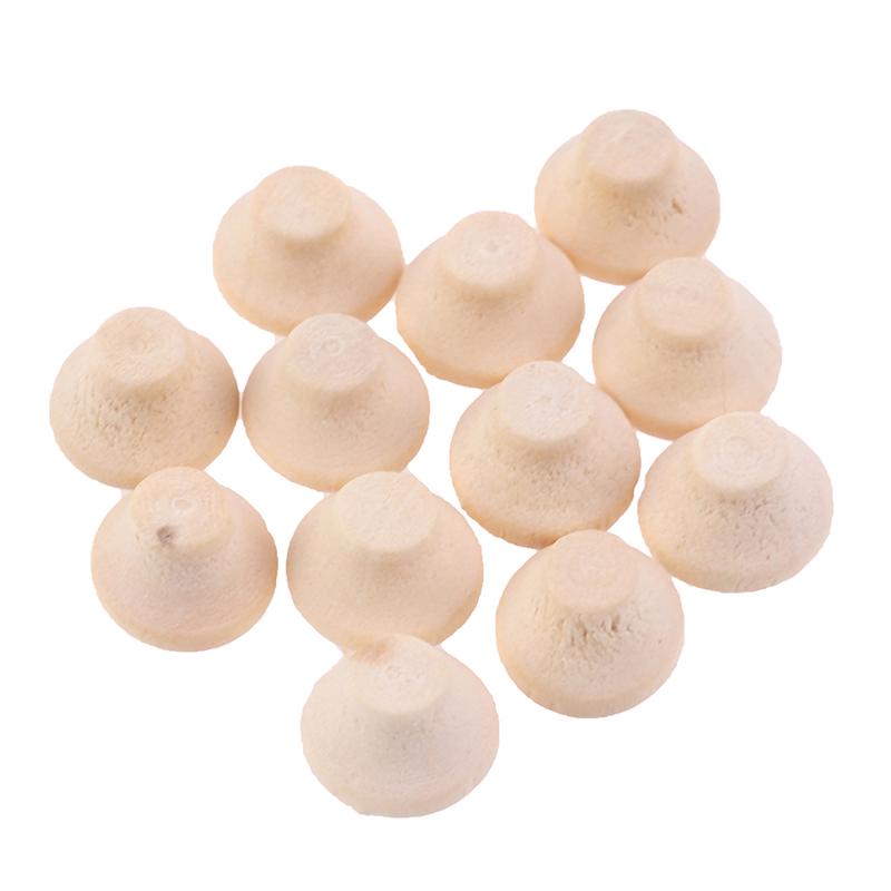 12Pcs/Lot 1:12 Dollhouse Miniature Wooden Sofa Feet Model Furniture Accessories
