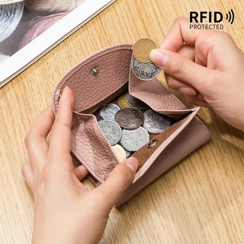 

Натуральная кожа RFID ID кредитный банк визитница держатель для карт из воловьей кожи портмоне сумки роскошный клатч тонкие карманные кошельки для женщин