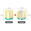 Drain Bowl Holder Retractable Water Cup Durable Cabinet Dishes Storage Rack  Kitchen Organizer