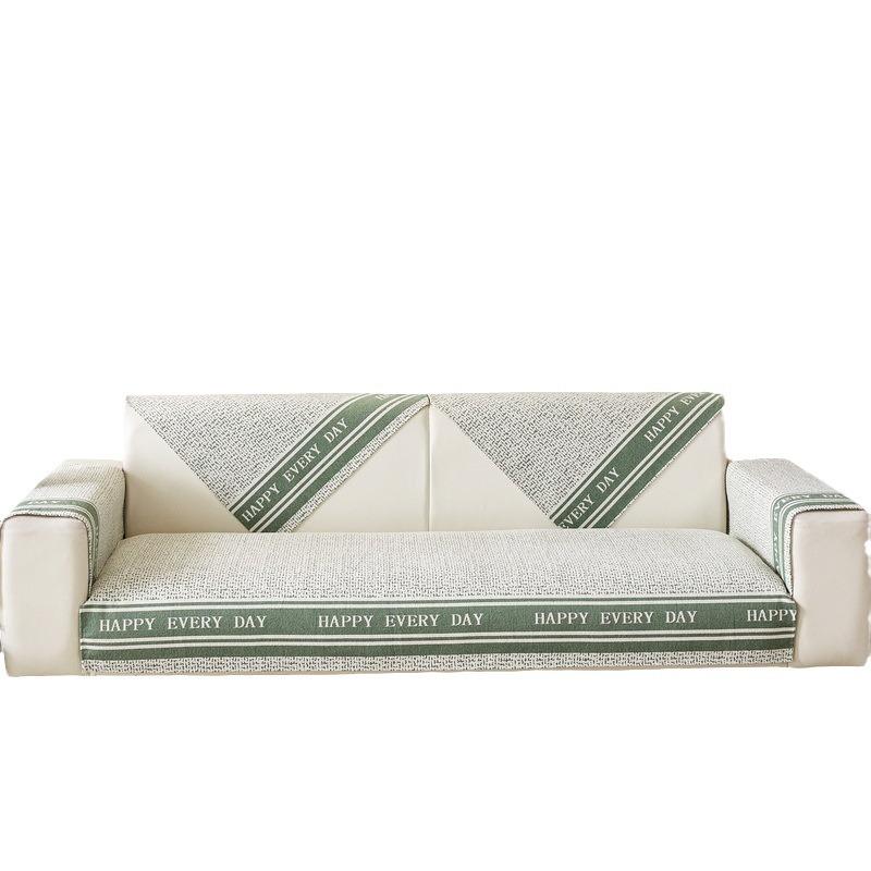 Neues Sofakissen, Vier-Jahreszeiten Universalstoff-Sofabezug, Hochwertiges Rutschfestes Sitzkissen, Modern Leichter Luxus und Hochwertiges Gefühl