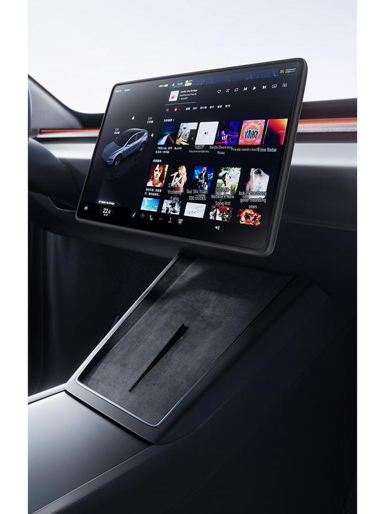 Tesla Model 3/Y/YL Screen Protector Silicone Frame Accessory