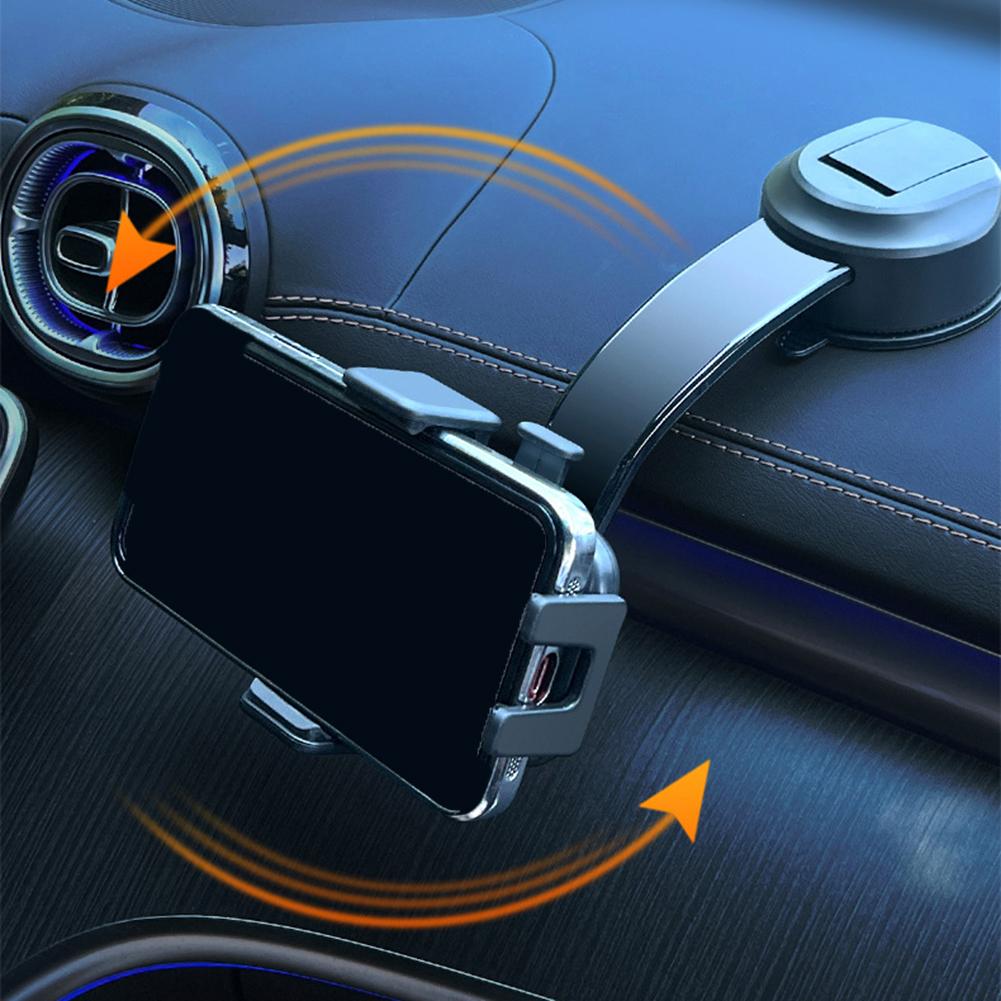 360 Degree Rotation Phone Holder Non-slip Holder Dashboard Mount Car Mount Holder 360 Degrees Rotation Adjustable Viewing Angle