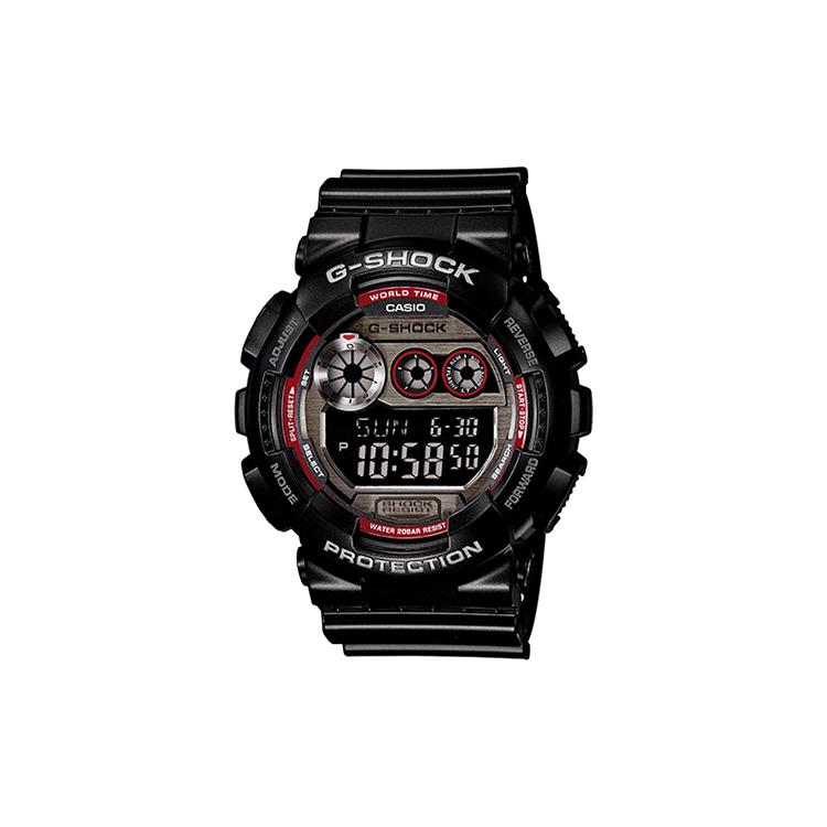 CASIO G SHOCK Quartz Movement Resin Strap Watch Men s Watches Black Dial GD-120TS-1