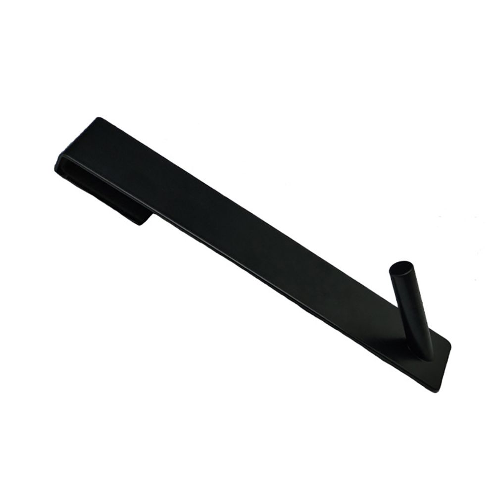 Door Hooks Free Punching Glass Door Type Towel Rack Robe Hooks Storage Hanger Shower Hook