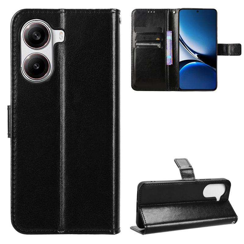 Flip Leather Case For Xiaomi Poco X7 Pro 5G Protective Cover Wallet Card Slot Kickstand Coque Fundas Capa