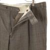 Lanvin 90s Wool Old Check Pattern Suit Setup ST50-56 Gray Men's Used