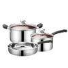 Zhenggang Stainless Steel 3-Piece Cookware Set