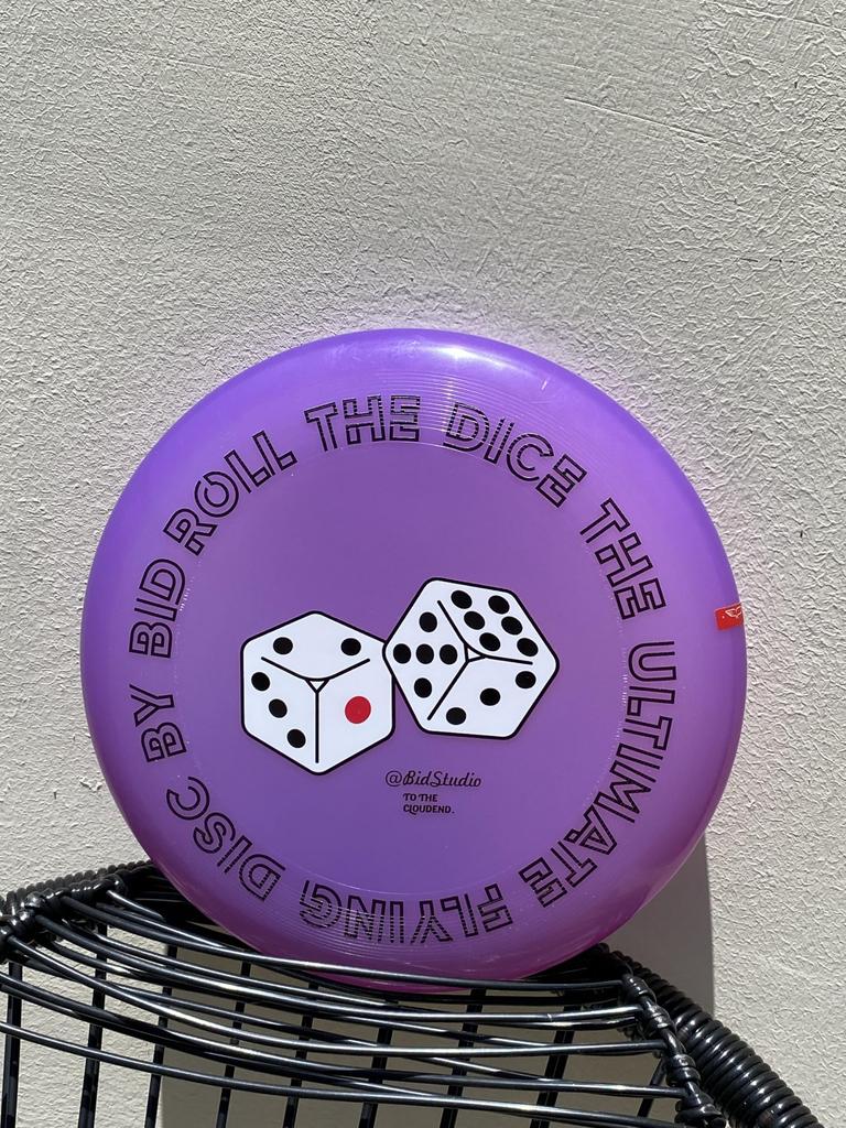 UV Color-Changing Frisbee, Ultimate Competition, 175g, BIDSTUDIO