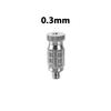 High Pressure Anti Drip Atomizing Nozzle Anti Drip Fog Sprayer Misting Nozzle Cooling Humidify Sprinkler 3/16" Thread 0.1~0.5mm