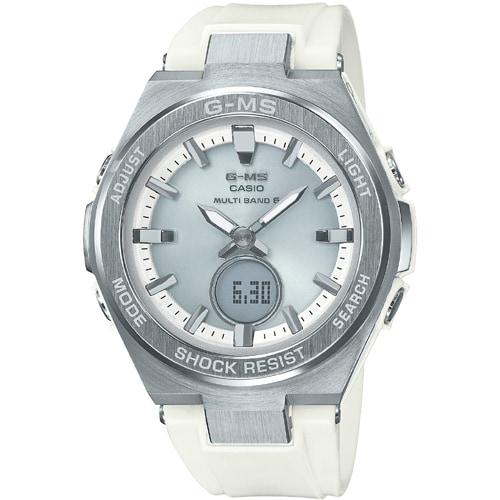 

CASIO женские Baby-G MSG-W200-7AJF [G-MS маленькие радиоволновые солнечные наручные часы] круглые белые