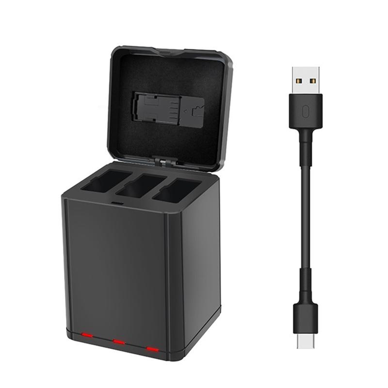 

3 IN 1 Battery Charger for Charger USB Charging Box for TelloDrone Battery Charging Hub Outdoor Charger Accessory