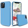 Coque pour iPhone 12 - Premium - Antichoc - Anti-dérapante - Bleu - Souple